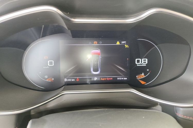 Used MG 6 2020 1.5T Automatic Trophy Luxury Edition Odometer Close Up