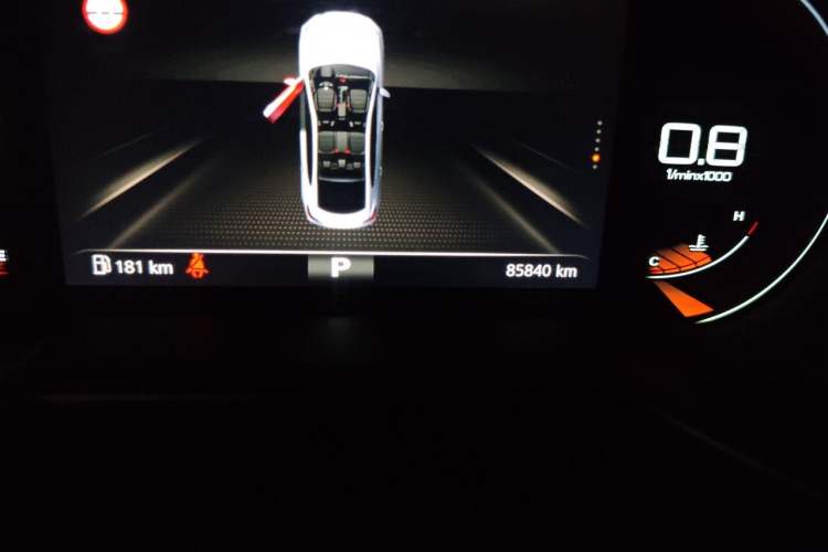 Used MG 6 2020 1.5T Automatic Trendsetting Luxury Edition Odometer Close Up