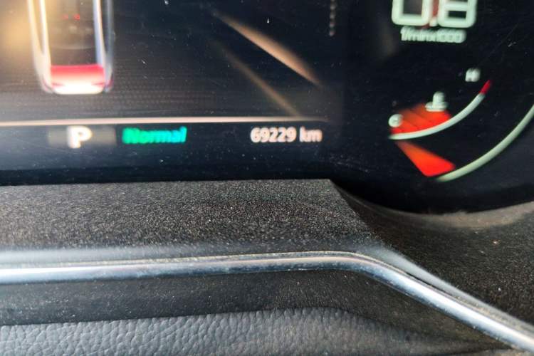 Used MG 6 2020 1.5T Automatic Trophy Luxury Edition Odometer Close Up