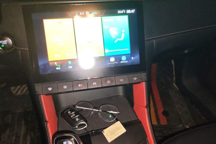 Used MG 6 2020 1.5T Automatic Trophy Luxury Edition Audio And AC Panel