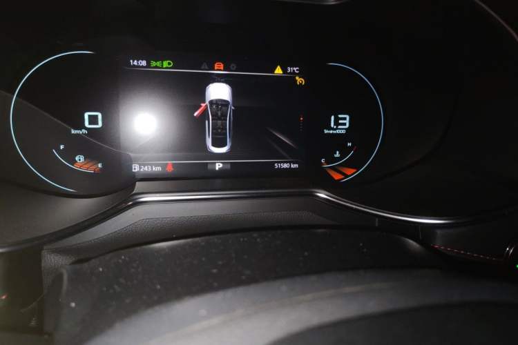 Used MG 6 2020 1.5T Automatic Trendsetting Luxury Edition Odometer Close Up
