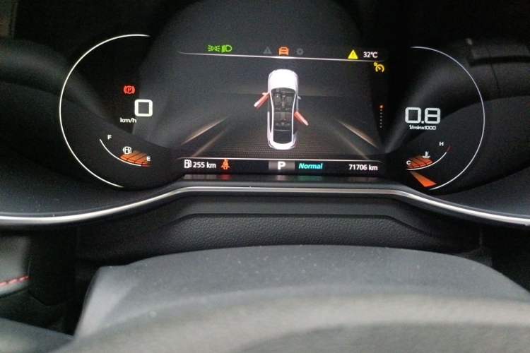 Used MG 6 2020 1.5T Automatic Trophy Luxury Edition Odometer Close Up