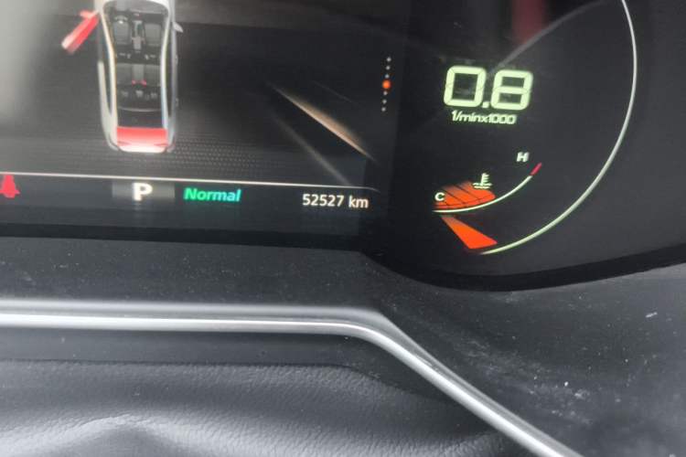 Used MG 6 2020 1.5T Automatic Trophy Luxury Edition Odometer Close Up