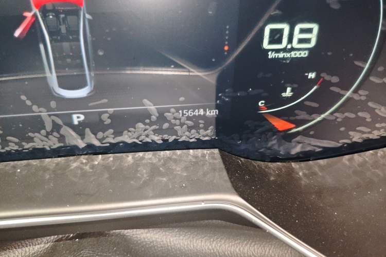 Used MG 6 2020 1.5T Automatic Trendsetting Luxury Edition Odometer Close Up