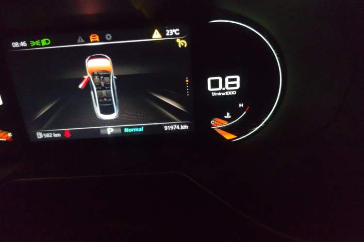 Used MG 6 2020 1.5T Automatic Trophy Luxury Edition Odometer Close Up