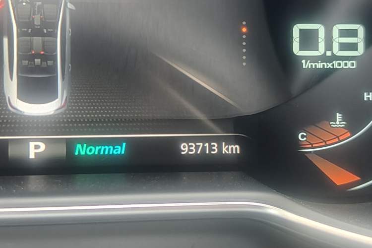 Used MG 6 2020 1.5T Automatic Trophy Luxury Edition Odometer Close Up