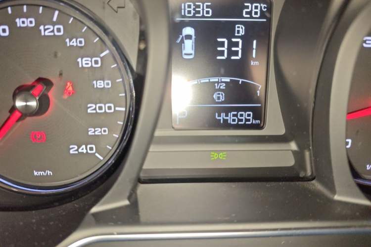 Used MG 6 2020 1.5T Automatic Lingchao Fashion Edition Odometer Close Up