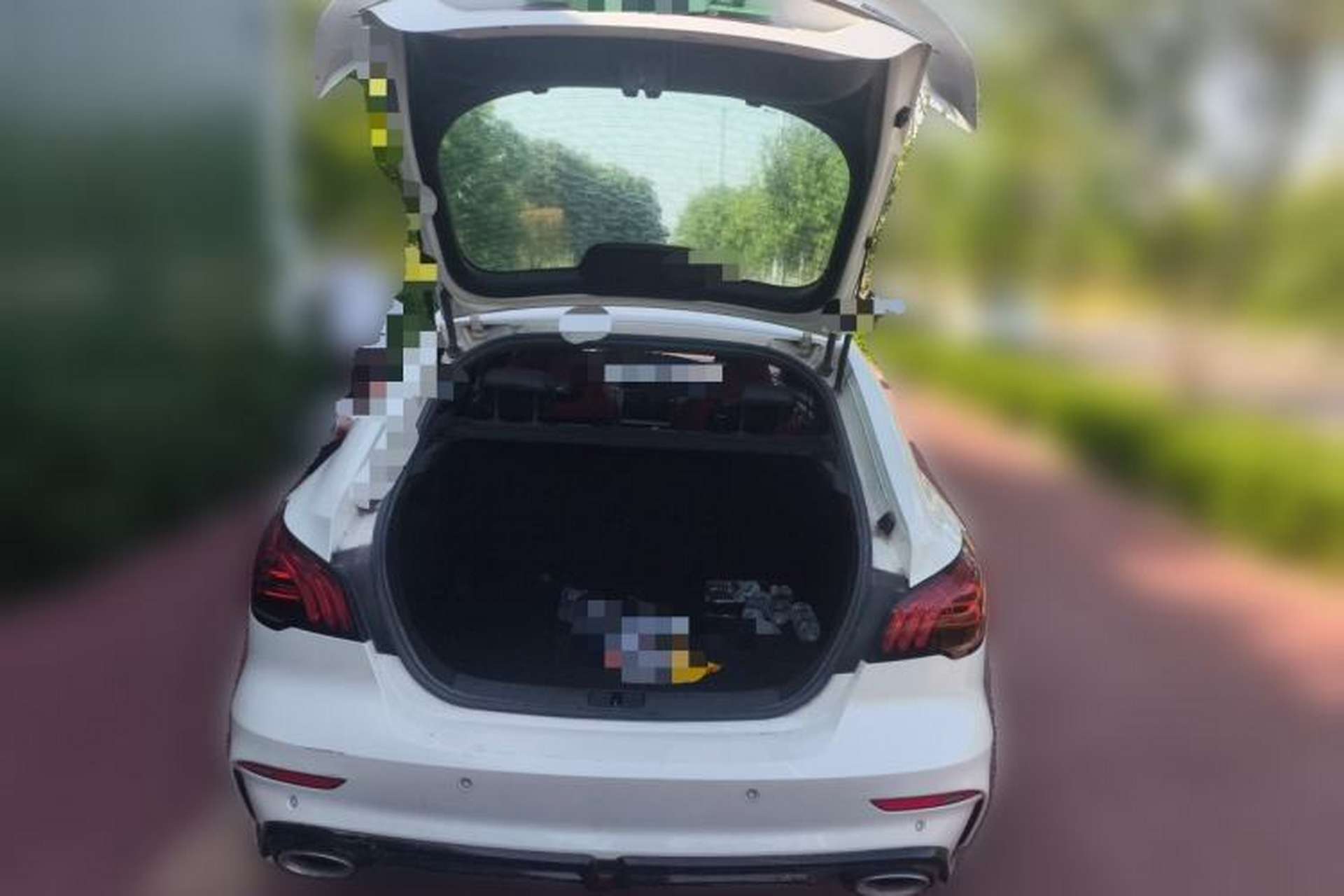 Used MG 6 2020 1.5T Automatic Trophy Luxury Edition Trunk