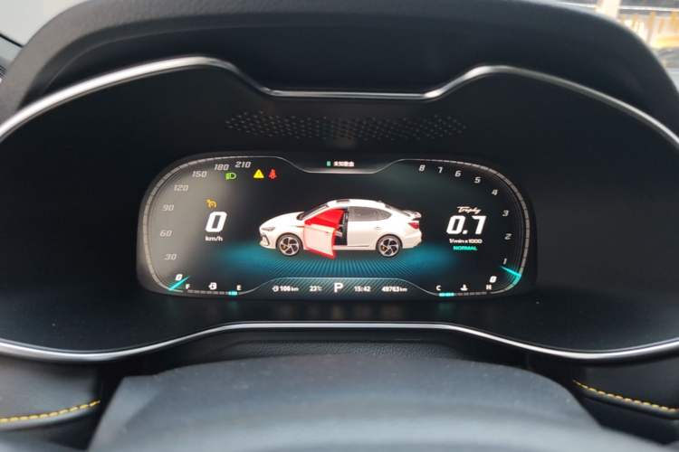 Used MG 6 2021 Pro 1.5T Automatic Trophy Flagship Edition Instrument Cluster