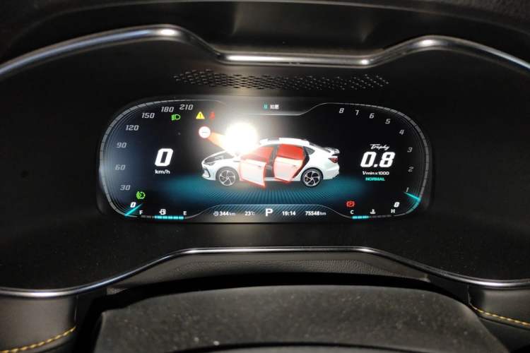 Used MG 6 2021 Pro 1.5T Automatic Trophy Smart Drive Flagship Edition Instrument Cluster