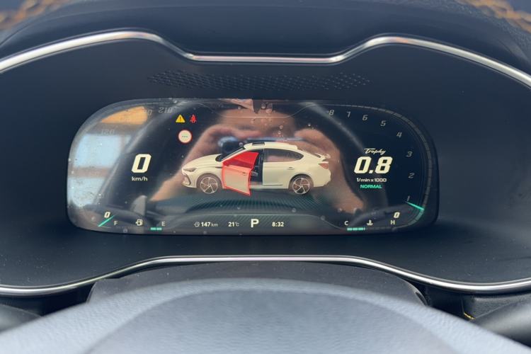 Used MG 6 2021 Pro 1.5T Automatic Trophy Flagship Edition Instrument Cluster