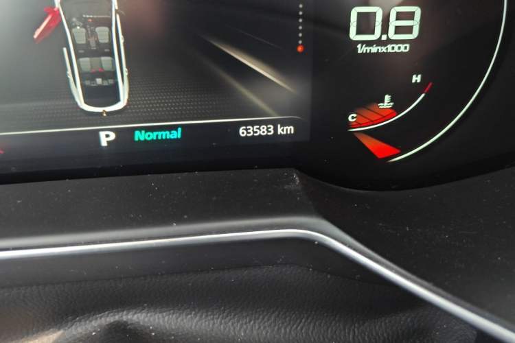 Used MG 6 2021 Pro 1.5T Automatic Trophy Luxury Edition Odometer Close Up