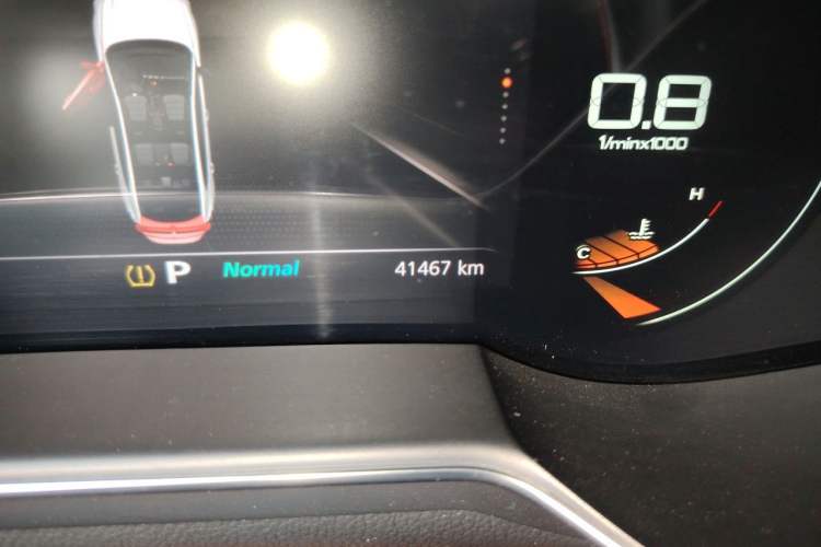 Used MG 6 2021 Pro 1.5T Automatic Trophy Luxury Edition Odometer Close Up
