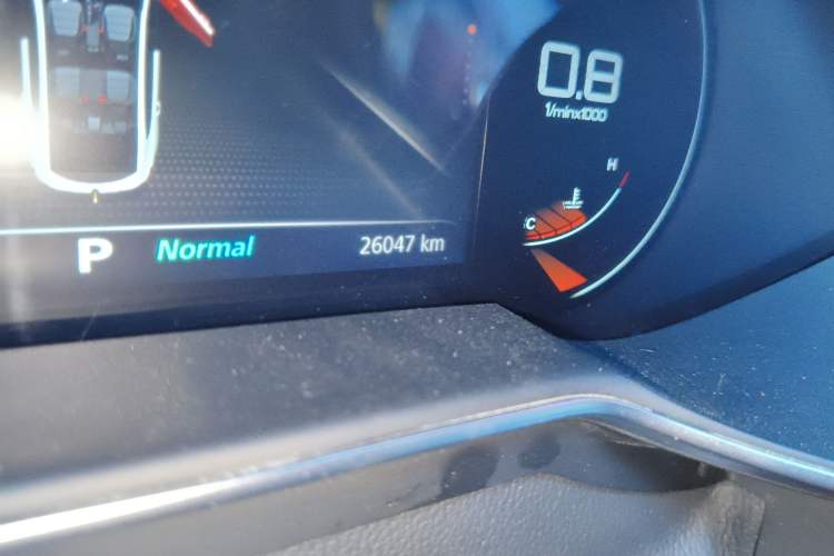 Used MG 6 2021 Pro 1.5T Automatic Trophy Luxury Edition Odometer Close Up