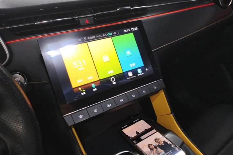 Used MG 6 2021 Pro 1.5T Automatic Trophy Luxury Edition Audio And AC Panel