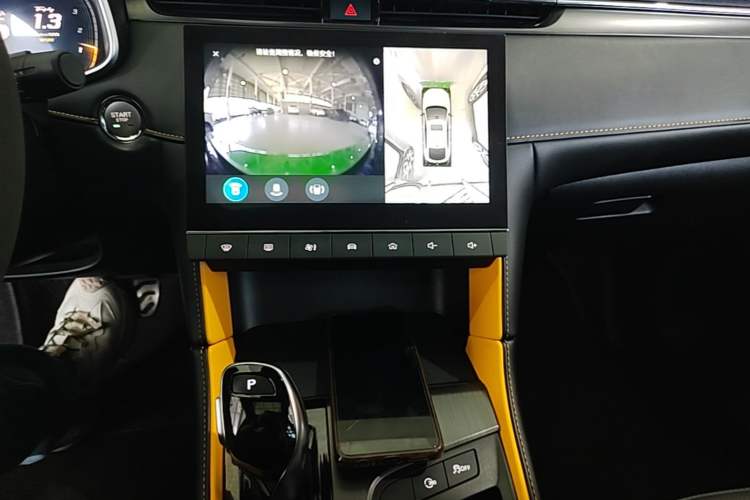 Used MG 6 2021 Pro 1.5T Automatic Trophy Flagship Edition Audio And AC Panel