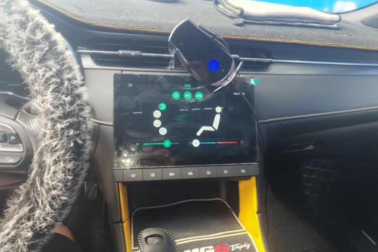 Used MG 6 2021 Pro 1.5T Automatic Trophy Luxury Edition Audio And AC Panel