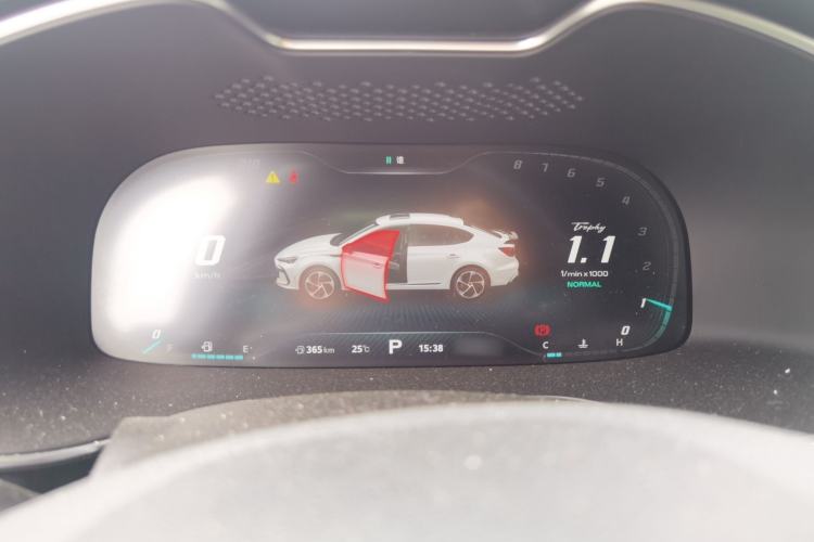Used MG 6 2021 Pro 1.5T Automatic Trophy Flagship Edition Instrument Cluster