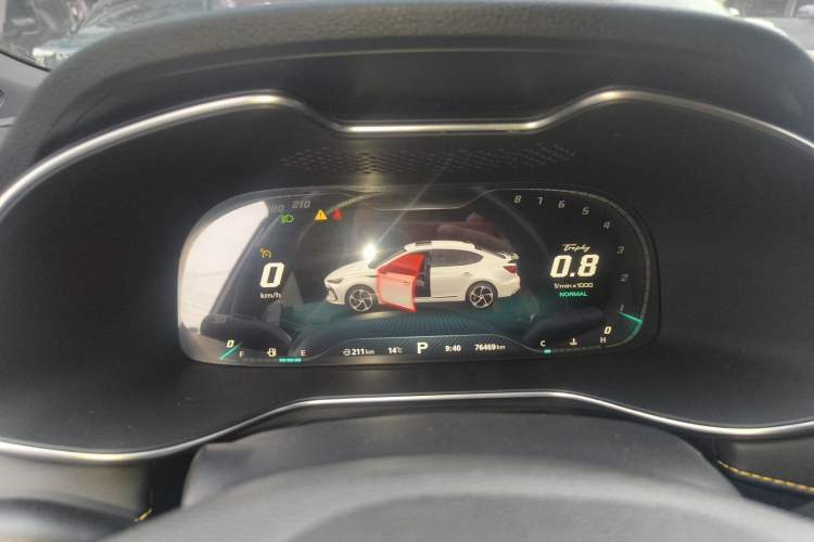 Used MG 6 2021 Pro 1.5T Automatic Trophy Flagship Edition Instrument Cluster