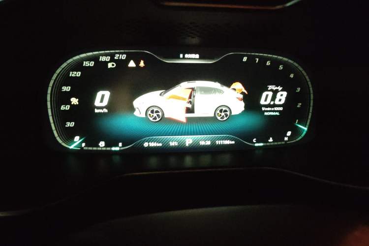 Used MG 6 2021 Pro 1.5T Automatic Trophy Smart Drive Flagship Edition Instrument Cluster