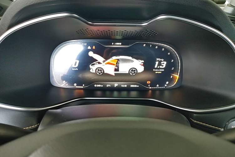 Used MG 6 2021 Pro 1.5T Automatic Trophy Flagship Edition Instrument Cluster