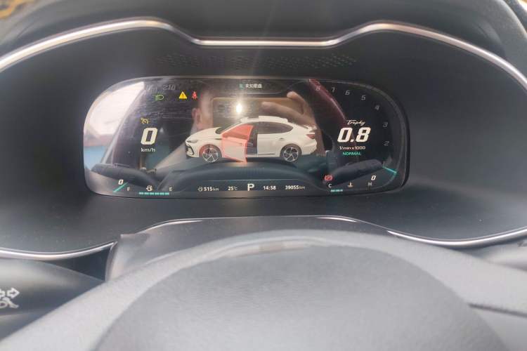 Used MG 6 2021 Pro 1.5T Automatic Trophy Flagship Edition Instrument Cluster