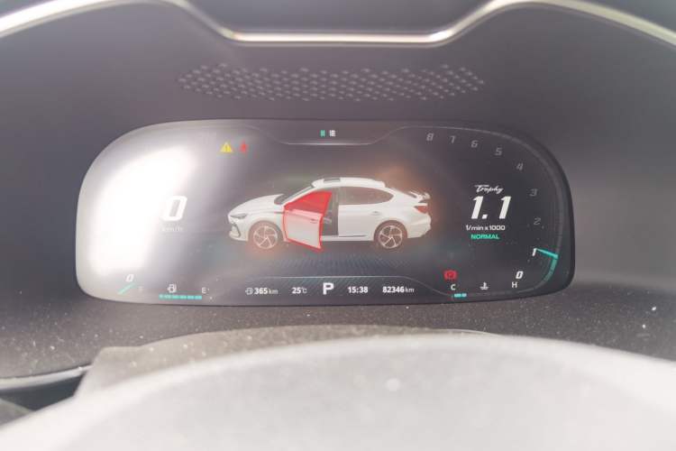 Used MG 6 2021 Pro 1.5T Automatic Trophy Flagship Edition Instrument Cluster