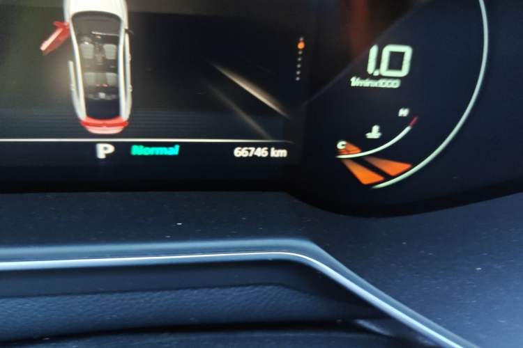 Used MG 6 2021 Pro 1.5T Automatic Trophy Luxury Edition Odometer Close Up