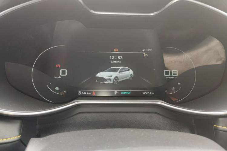 Used MG 6 2021 Pro 1.5T Automatic Trophy Luxury Edition Odometer Close Up