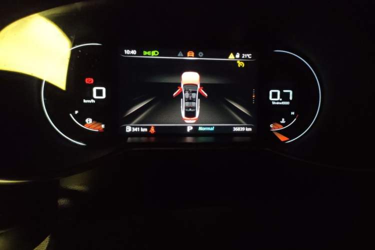 Used MG 6 2021 Pro 1.5T Automatic Trophy Luxury Edition Odometer Close Up