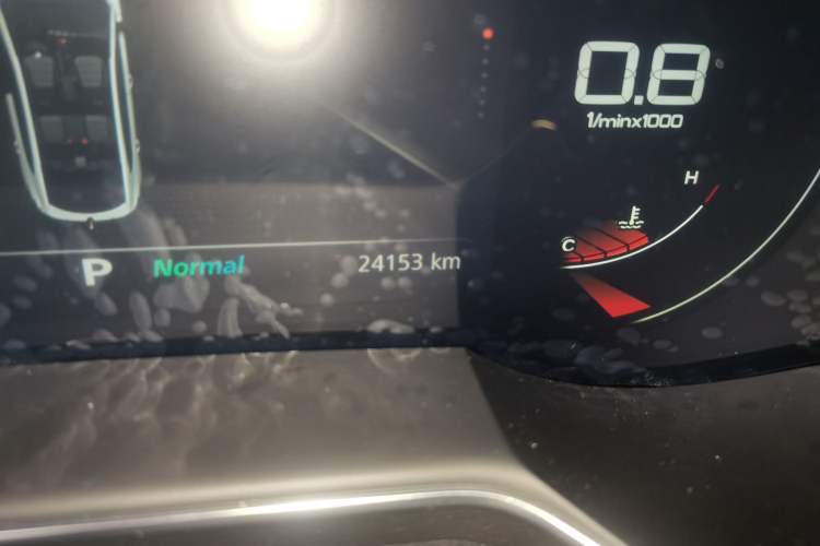 Used MG 6 2021 Pro 1.5T Automatic Trophy Luxury Edition Odometer Close Up