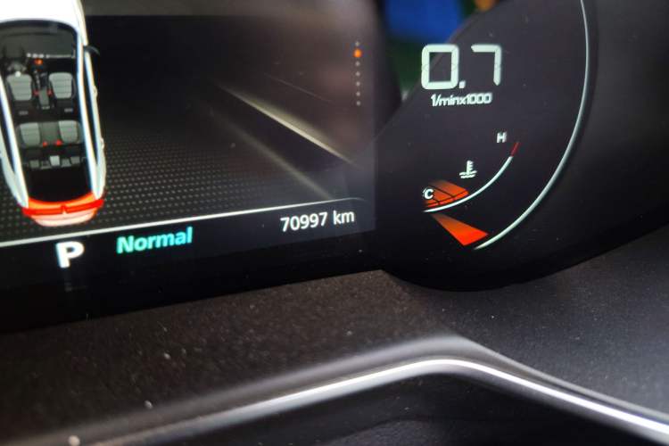 Used MG 6 2021 Pro 1.5T Automatic Trophy Luxury Edition Odometer Close Up