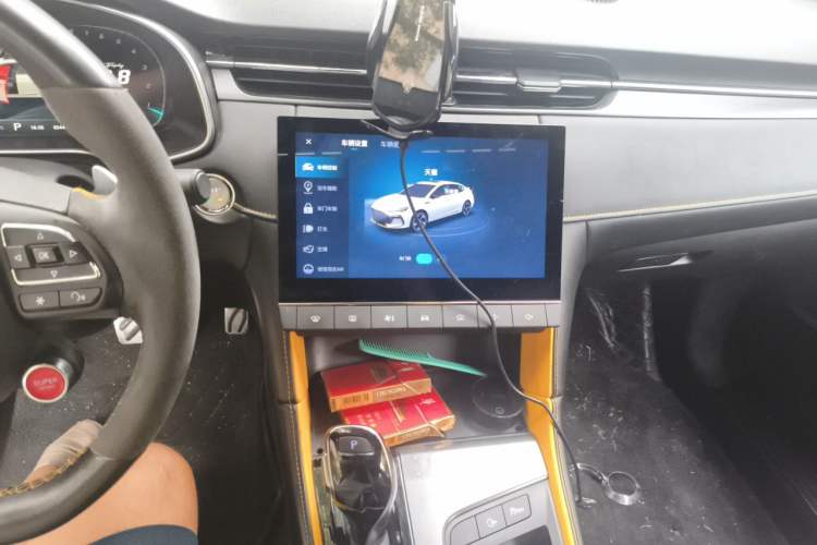 Used MG 6 2021 Pro 1.5T Automatic Trophy Flagship Edition Audio And AC Panel