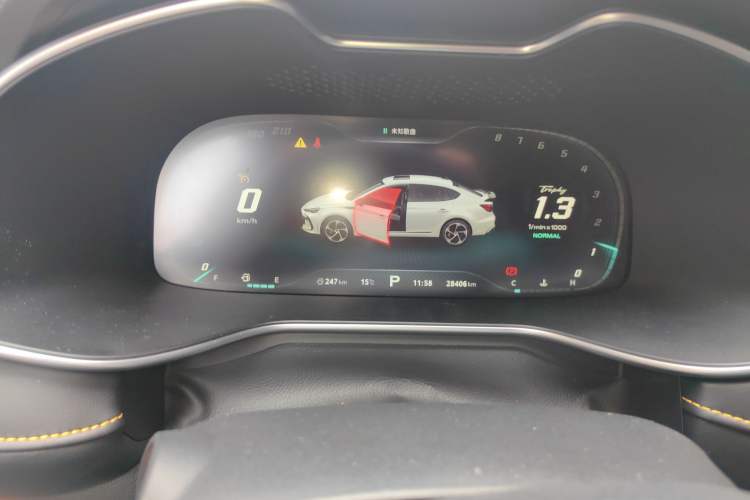 Used MG 6 2021 Pro 1.5T Automatic Trophy Flagship Edition Instrument Cluster