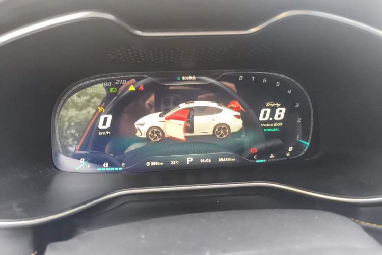 Used MG 6 2021 Pro 1.5T Automatic Trophy Flagship Edition Instrument Cluster