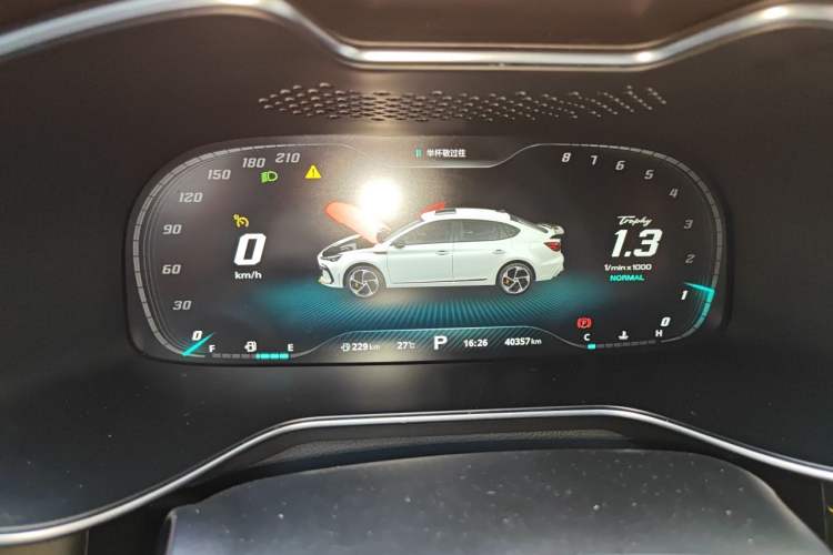 Used MG 6 2021 Pro 1.5T Automatic Trophy Flagship Edition Instrument Cluster