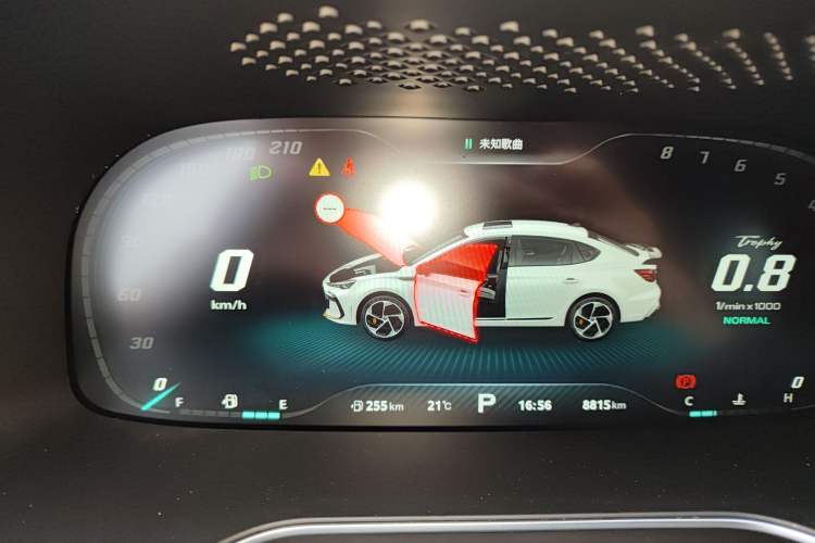 Used MG 6 2021 Pro 1.5T Automatic Trophy Flagship Edition Instrument Cluster