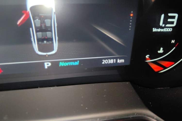 Used MG 6 2021 Pro 1.5T Automatic Trophy Luxury Edition Odometer Close Up