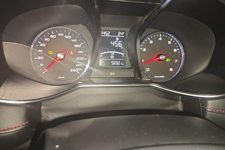Used MG 6 2021 1.5T Automatic Lingchao Edition Odometer Close Up