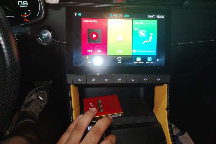 Used MG 6 2021 Pro 1.5T Automatic Trophy Luxury Edition Audio And AC Panel