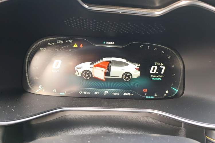 Used MG 6 2021 Pro 1.5T Automatic Trophy Smart Drive Flagship Edition Instrument Cluster