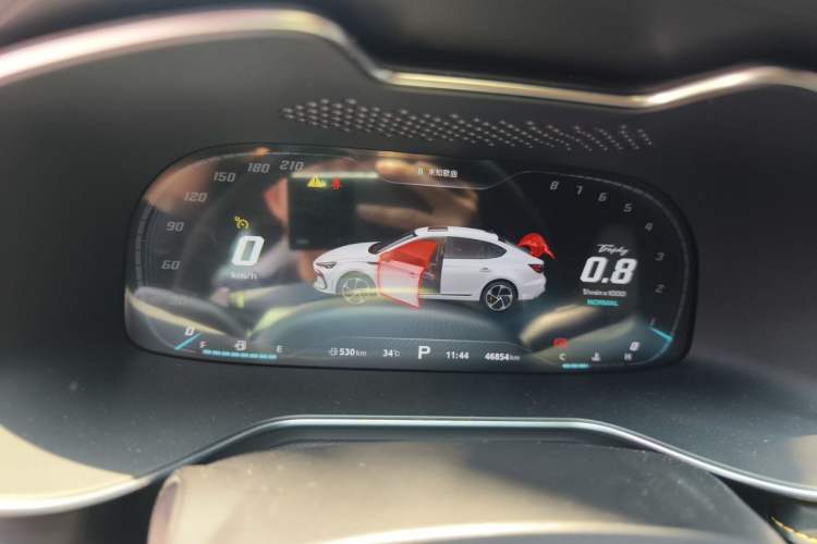 Used MG 6 2021 Pro 1.5T Automatic Trophy Flagship Edition Instrument Cluster