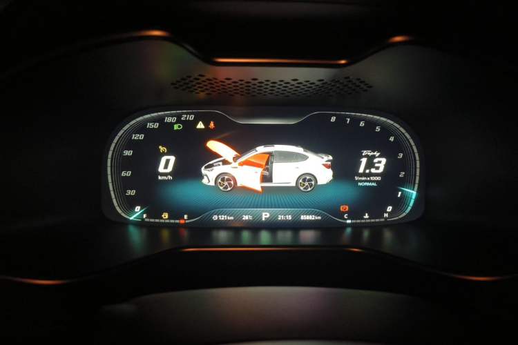 Used MG 6 2021 Pro 1.5T Automatic Trophy Flagship Edition Instrument Cluster