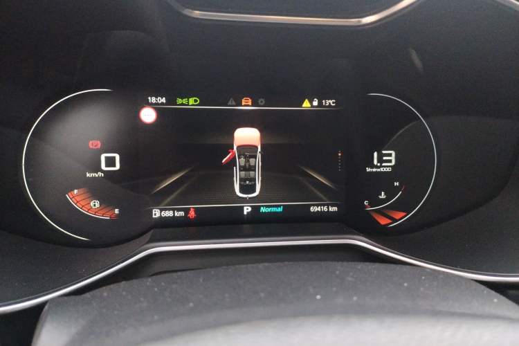 Used MG 6 2021 Pro 1.5T Automatic Trophy Luxury Edition Instrument Cluster