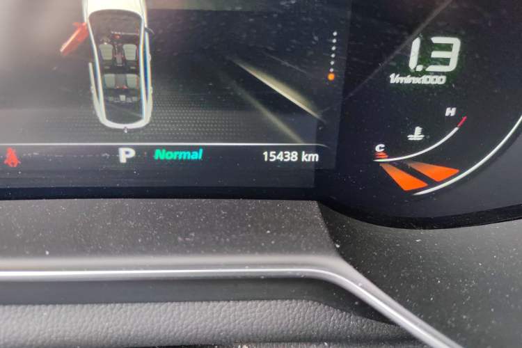 Used MG 6 2021 Pro 1.5T Automatic Trendsetting Luxury Edition Odometer Close Up