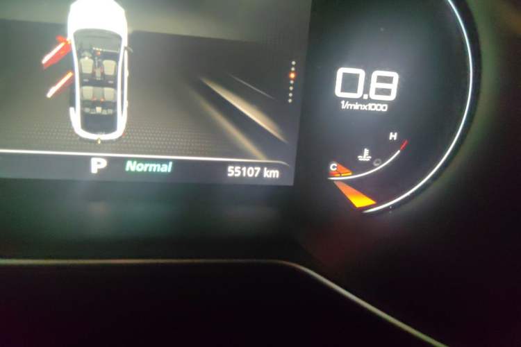 Used MG 6 2021 Pro 1.5T Automatic Trophy Luxury Edition Odometer Close Up