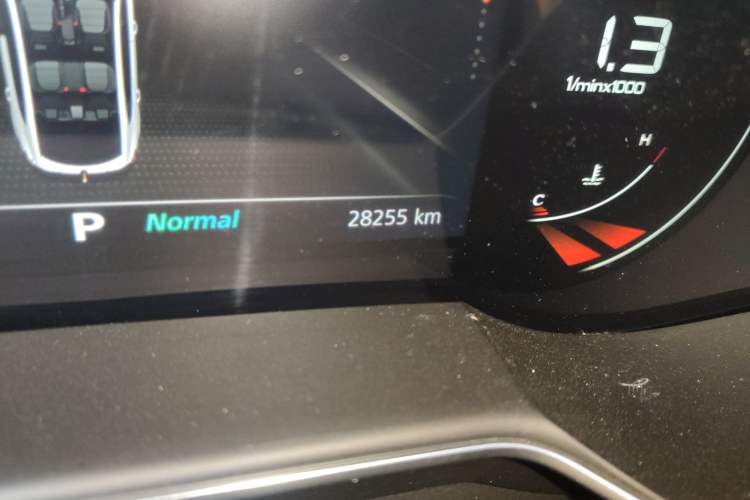 Used MG 6 2021 Pro 1.5T Automatic Trendsetting Luxury Edition Odometer Close Up