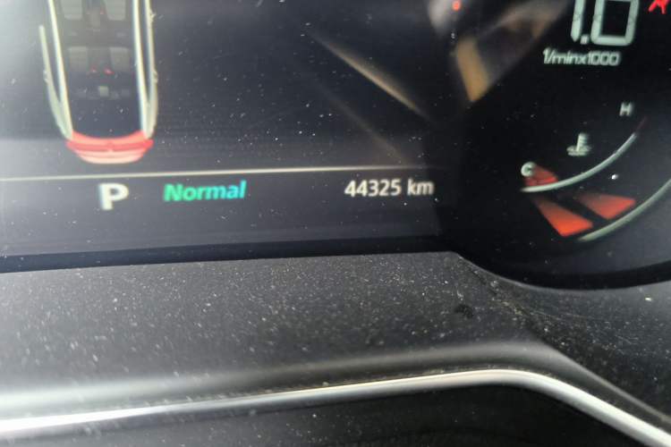 Used MG 6 2021 Pro 1.5T Automatic Trophy Luxury Edition Odometer Close Up