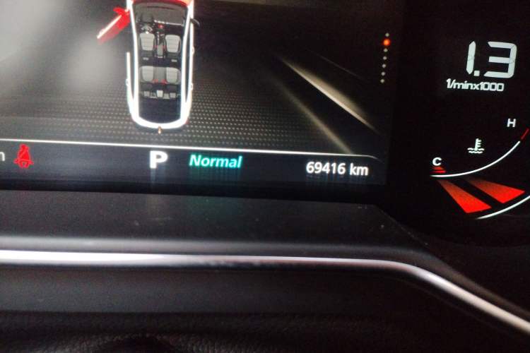 Used MG 6 2021 Pro 1.5T Automatic Trophy Luxury Edition Odometer Close Up