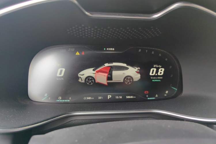 Used MG 6 2021 Pro 1.5T Automatic Trophy Flagship Edition Instrument Cluster